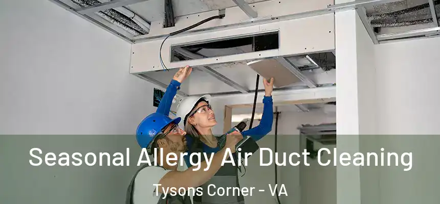 Seasonal Allergy Air Duct Cleaning Tysons Corner - VA
